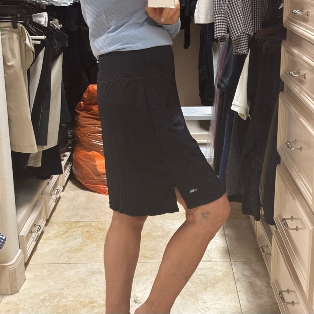 Black Women's athletic/golf/tennis Skirt - M - Picture 3 of 5